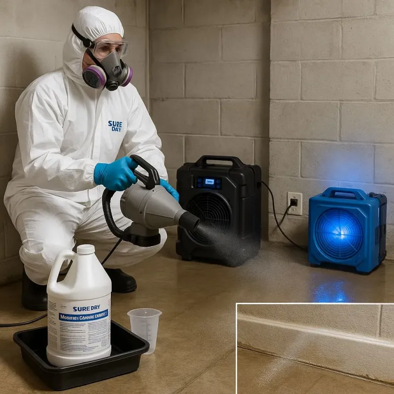 Sanitization and Odor Removal process in Belgrade, ME